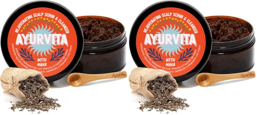Vista 8 de Brahmi - Exfoliante y limpiador para el cuero cabelludo para hombres y mujeres, exfoliación profunda y limpieza, perfecto para el cuidado