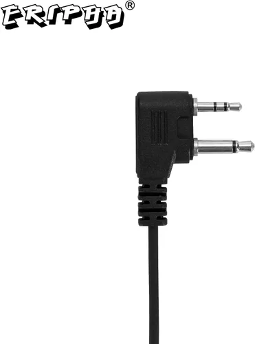 Vista 2 de Auricular VOX para Midland GXT1000VP4 Walkie Talkie 2 vías Radio auricular clip auricular con micrófono PTT LXT500VP3 GXT1050VP4 GXT1000XB