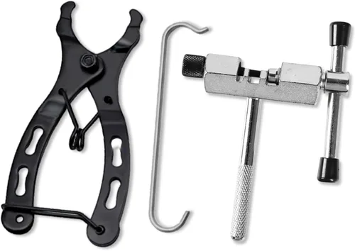 Vista 9 de Cadena de bicicleta de 6/7/8 velocidades 1/2" x 3/32" 116 eslabones Cadena BMX Cadena de bicicleta de 7 velocidades Cadena de 8 velocidades Cadena