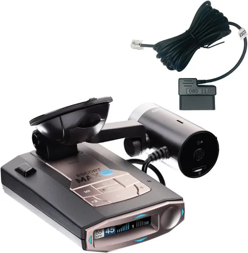 Vista 9 de Escort MAX 360c Detector de radar láser, WiFi y Bluetooth habilitado, negro