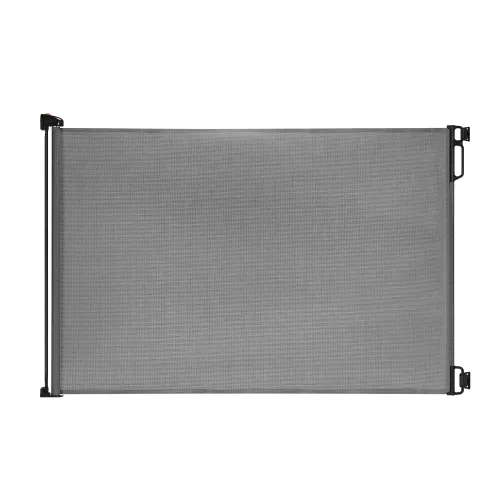 Vista 11 de EasyBaby Puertas retráctiles extra anchas para bebé, 33 pulgadas de alto, se extienden hasta 71 pulgadas de ancho, seguridad negra/niños, puertas
