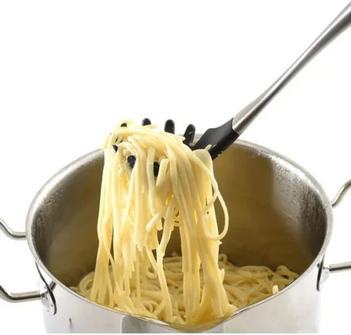 Vista 4 de Norpro Servidor de pasta de acero inoxidable y silicona