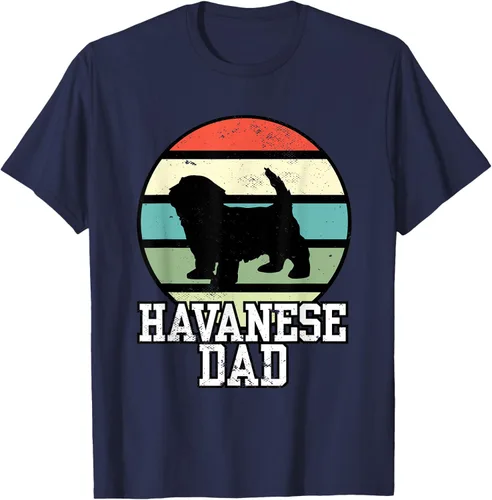 Vista 11 de Camiseta Havanese Dad I Retro Havanese