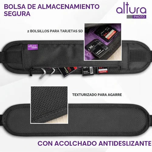 Vista 4 de Altura Photo Camera Strap with Quick Release & Safety Tether - Camera Strap for Photographers for Sony, Nikon, & Canon