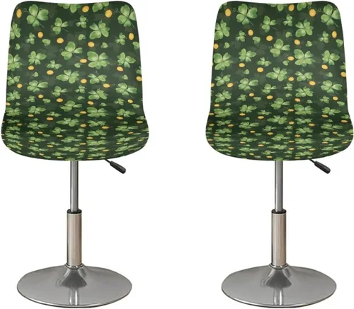 Vista 76 de American Eagle - Juego de 2 fundas para taburetes de bar para sillas de comedor, impermeables, antideslizantes, tamaño universal