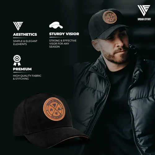 Vista 30 de Urban Effort Gorra trasera de malla, para hombres y mujeres, gorra de béisbol de 5 paneles, gran cierre a presión para caza y senderismo