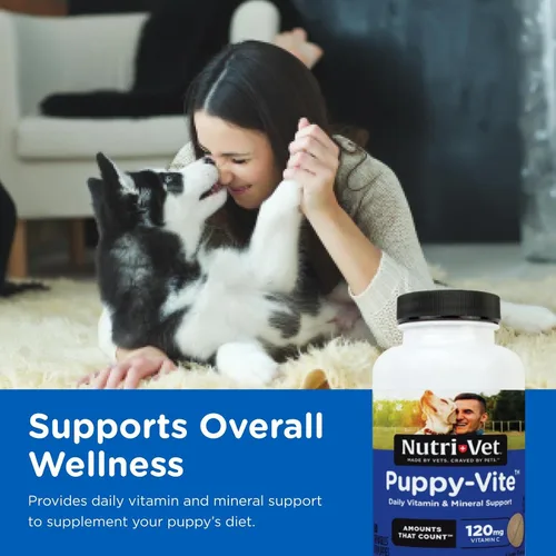 Vista 2 de Masticables multi-vitamínicos para perros Nutri-Vet, Perro