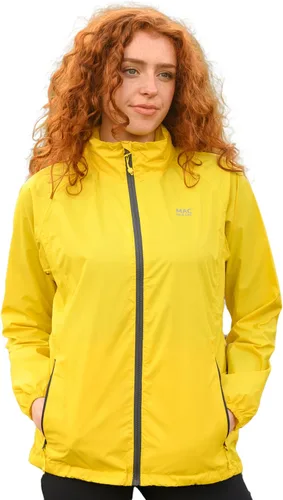 Vista 9 de Mac in a Sac Origin Women’s Packable Rain Jacket Hooded Edición Blue Camo