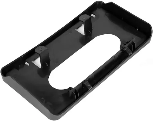 Vista 3 de Soporte para placa de matrícula de parachoques delantero, marco hueco compatible con Ford F150 2009-2014, reemplazo de soporte de montaje de placa