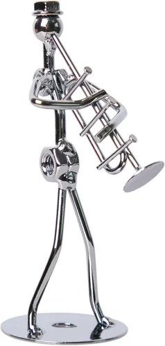 Vista 12 de Home Decor - Alambres y tornillos de hierro fundido, estatua/figura (reproductor de cello)