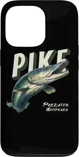 Vista 10 de iPhone 16 Northern Pike Whisperer Fishing Enthusiasts Angler Fishermen Case