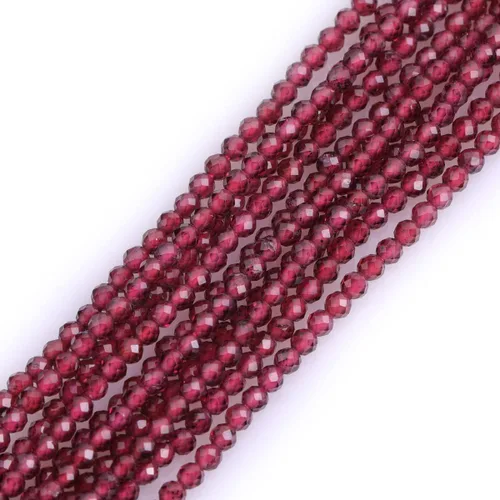 Vista 15 de GEM-Inside Cuentas espaciadoras redondas facetadas de gemas de lapislázuli azul natural semipreciosas de 2mm para hacer joyas 15