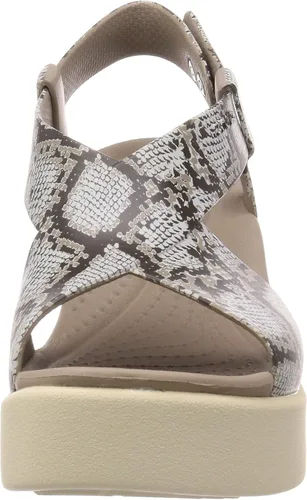 Vista 2 de Crocs mujer Brooklyn cuña alta