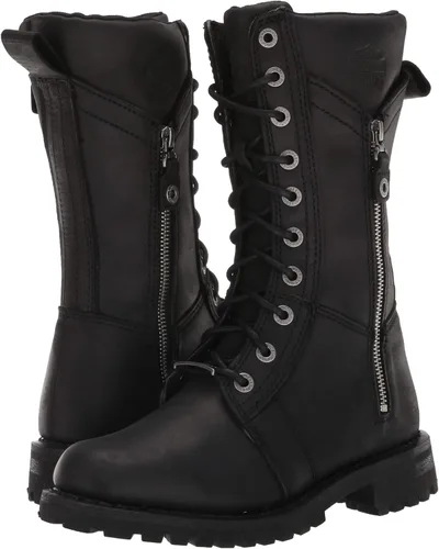 Vista 7 de HARLEY-DAVIDSON FOOTWEAR Botas de motocicleta Harnett para mujer, Negro