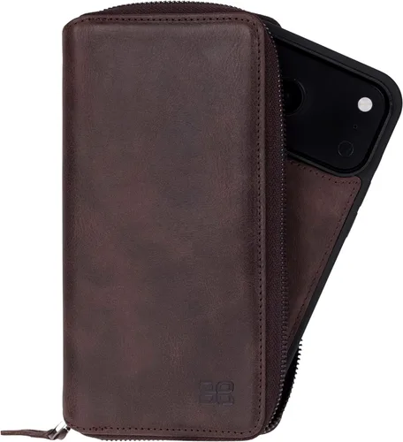 Vista 10 de Zippered Wallet Case for iPhone 18 Pro/17 Pro, RFID Protected 6 Card Slots Admiral Blue