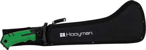 Vista 3 de Hooyman - Machete con construcción resistente, mango ergonómico antideslizante y funda para cinturón para jardinería, gestión de tierras, bushcraft