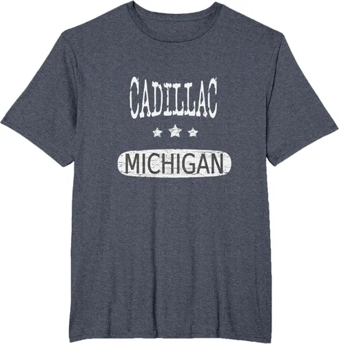 Vista 79 de Vintage Cadillac Michigan Camiseta