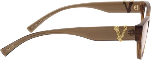 Vista 3 de Gafas graduadas Versace VE 3282 5028 Transparente Marrón