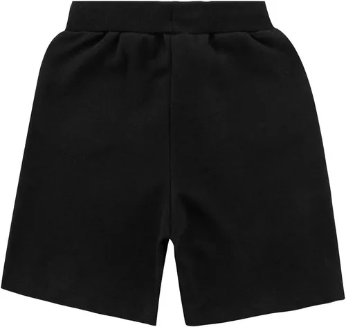Vista 3 de UNCOO - Paquete de 2 pantalones cortos deportivos de tela deportiva saludable para niños (edad 3-12 años)