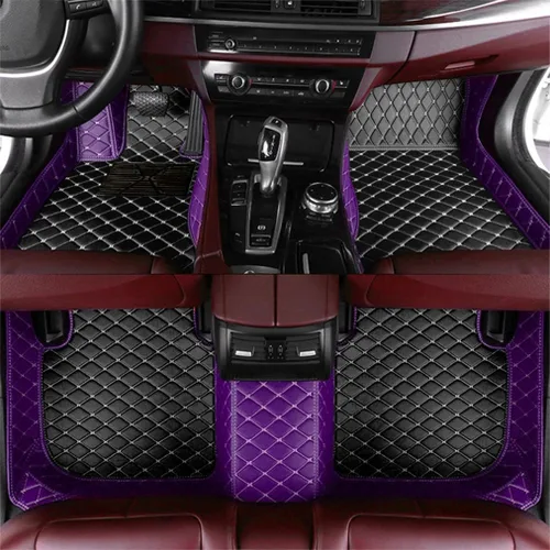 Vista 8 de Alfombrillas automotrices personalizadas para el 99.99 % de los sedán, SUV, automóvil deportivo, hombres y mujeres, protección completa