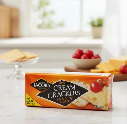 Vista 7 de Jacob's Cream Cracker Sin Azúcar Añadido 200G