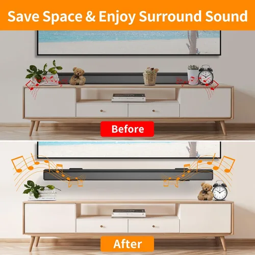 Vista 6 de tiebutie Soporte de pared para barra de sonido Bose WB-300 SoundTouch 300 300/500/550/600/700/900/950 Smart Ultra con kit de herramientas, soporte