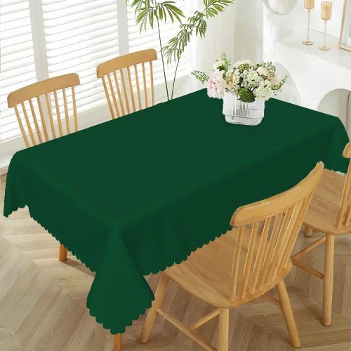 Vista 23 de 52x70inches Apple Green Tablecloth Heavy Duty Washable Polyester Fabric Table Cloth Rectangular Solid Color Table Cover for Kitchen Dining Room