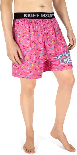 Vista 9 de BRIEF INSANITY Funny & Comfy Boxer Shorts and Pajama Pants for Men & Women Novelty Graphic Underwear & Loungewear