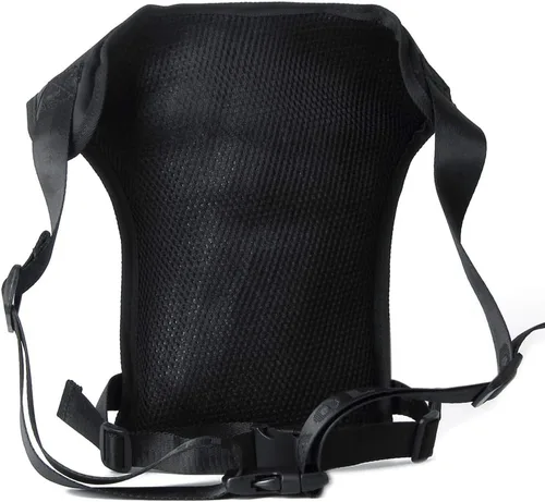 Vista 3 de Hebetag Riñonera de nailon para senderismo para hombres y mujeres táctica motocicleta ciclismo equitación viajes deportes al aire libre riñonera