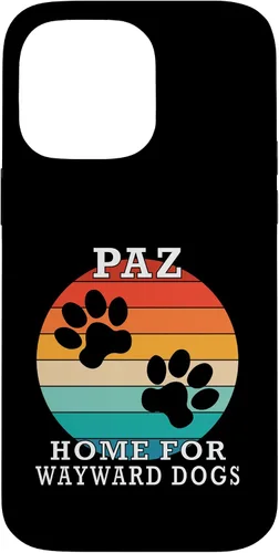 Vista 21 de Paz Home for Wayward Dogs Family Name Case for iPhone 16