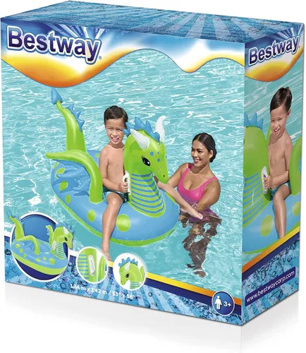 Vista 5 de H2OGO! Fantasy Dragon - Flotador de piscina para niños