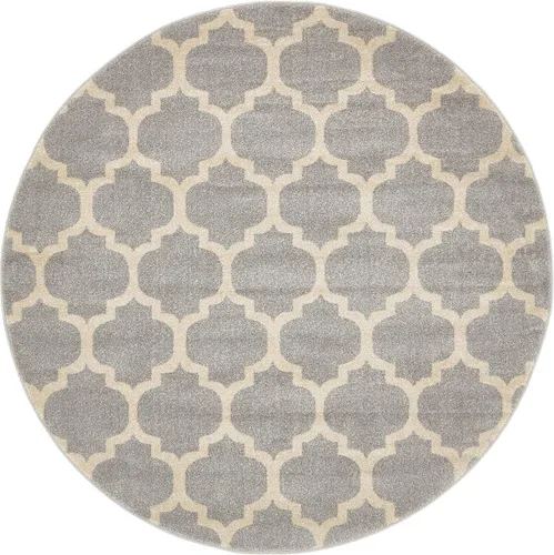 Vista 81 de Unique Loom Trellis Collection - Alfombra de área de Filadelfia, rectangular de 2 pies 2 pulgadas x 3 pies, color morado y marfil