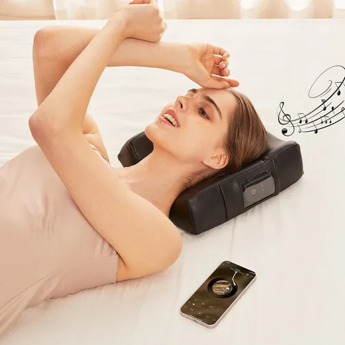 Vista 4 de Master Massage Universal MusicMaster - Juego de cojines redondos de media luna y mesa de masaje ajustable, juego de mesa de masaje/reposacabezas