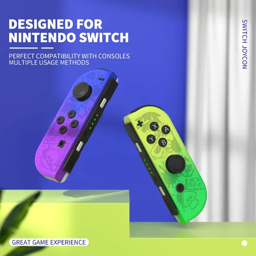 Vista 7 de WWOKIND Joy Con Controller Compatible for Switch, Wireless Joypad Replacement for Switch Joycon, Left Right Remote for Switch Controllers Joycon