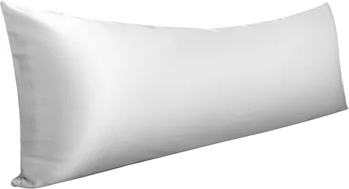 Vista 102 de NTBAY Paquete de 2 fundas de almohada estándar de satén para cabello y piel, lujosas y sedosas fundas de almohada con cierre de sobre, 20 x 26