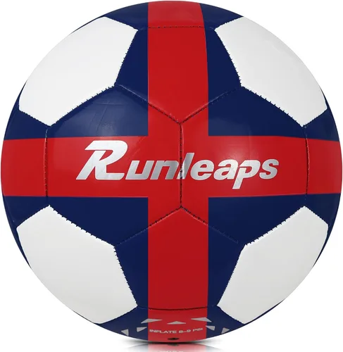Vista 9 de Runleaps Futsal Ball,Futsal Soccer Ball,Great for Indoor or Outdoor,Low Bounce Size 4 for Training,Playing