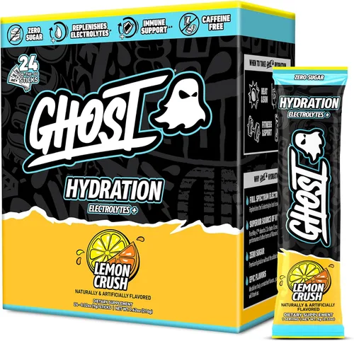 Vista 7 de GHOST Welch's Grape - Barras de hidratación, paquetes de polvo de electrolitos, mezcla instantánea de 24 bebidas sin azúcar, hidratación diaria sin
