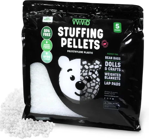 Vista 11 de VViViD Bolitas de Relleno con Peso Ecológicas VViViD Polímeros (0.45 kg)