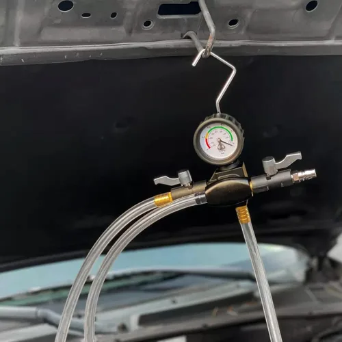 Vista 4 de ZKTOOL Kit de recarga de refrigerante al vacío para modelos Tesla, recarga rápida, con adaptadores modelo S y X, y modelo 3 e Y, 1130942-00-B
