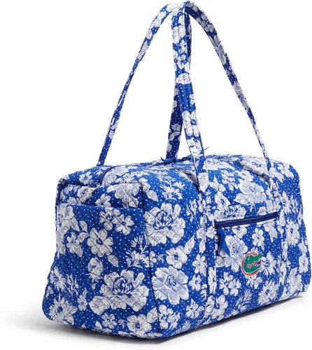 Vista 2 de Vera Bradley Women's Collegiate Large Travel Duffle Bag (Multiple Teams Available), Cotton