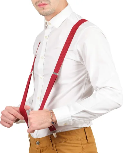 Vista 95 de Tirantes para hombre Tirantes elásticos con espalda en Y
