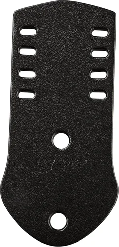 Vista 10 de Jay-Pee Police Citation Bar and Badge Holder One Bar Cuero Genuino Negro