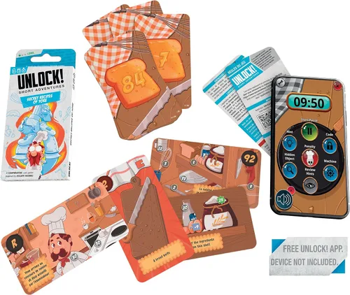 Vista 4 de Short Adventures 1: Secret Recipes of Yore - Juego de cartas inmersivo para niños y adultos, a partir de 10 años, 1 a 6 jugadores, 30 minutos