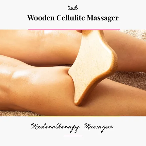Vista 2 de tuuli Accesorios – Masajeador de drenaje linfático Gua Sha, masajeador linfático multifuncional para brazos, piernas, espalda y más, masajeador