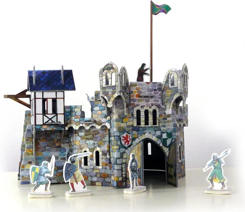 Vista 2 de Clever Paper Torre redonda con figuras