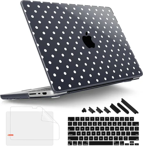 Vista 13 de Tuiklol - Funda para MacBook Pro de 14 pulgadas, versión 2026, 2025, 2024 Noche bosque oscuro