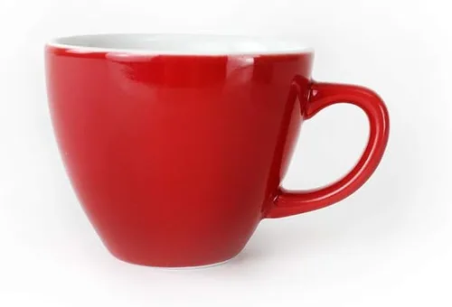 Vista 3 de Creature Cups - Taza de cerámica LOBSTER (11 onzas, exterior rojo) - Taza con animal 3D en el interior - Regalo de cumpleaños, festivo y de Langosta