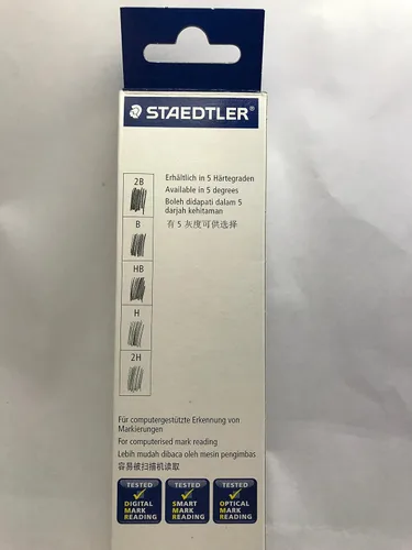 Vista 3 de Regreso a clases STAEDTLER Noris 120 Premium - Lápices de oficina de grado 2B [caja de 12]