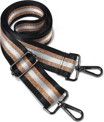 Vista 88 de LVYOUME Correa para bolso, accesorios plateados, correas anchas para bolsa, correa de hombro ajustable para bolsos