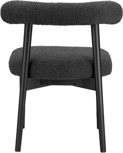 Vista 4 de TOV Furniture Spara - Silla auxiliar color negro